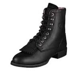 ARIAT Women's Heritage Lacer Il Western Boots Black, Size 8.5B